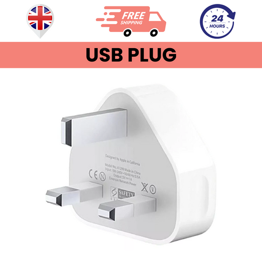 USB Plug 3 Pin Mains