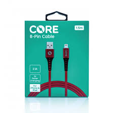 Core 1.5m iPhone Cable - Red